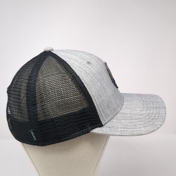 Cultus Lake Oregon Snapback Mesh Back Trucker Hat Gray One Size Legacy - Picture 5 of 10
